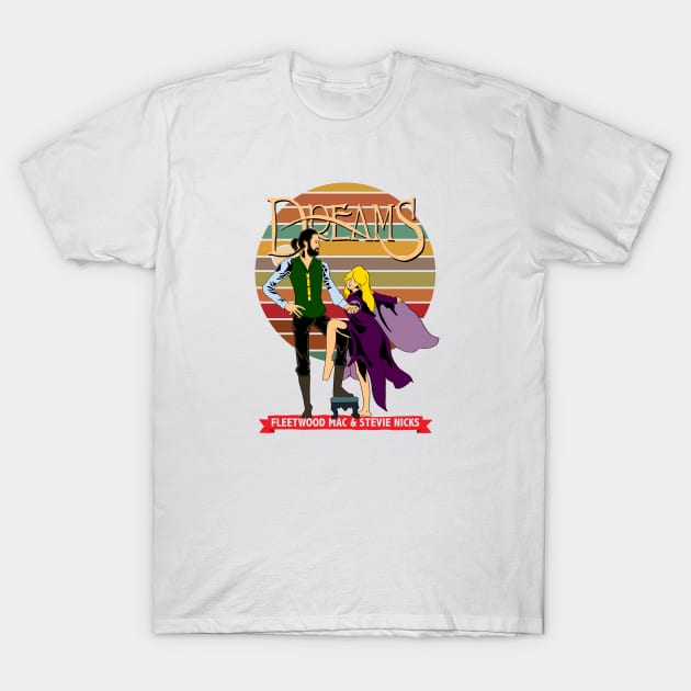 DREAMS FLEETWOOD MAC AND STEVIE NICKS T-Shirt by imblessed